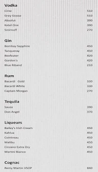 Slounge - Lemon Tree Premier menu 5