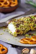 Honey Pistachio Goat Cheese Log - Appetizer Addiction