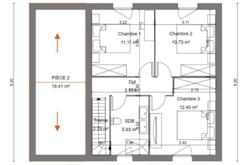  Vente Terrain + Maison - Terrain : 272m² - Maison : 94m² à Anisy (14610) 