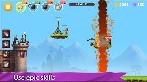 Télécharger Stickman Catapult - Epic War APK MOD (Astuce) screenshots 3