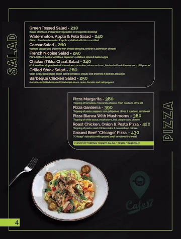 Cafe 17 menu 