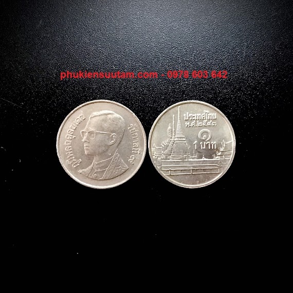 Tiền Xu Thế Giới - Xu Thailand 1 Baht 1986 - 2008 - Sưu Tầm Tiền Xu Quà Tặng Phong Thuỷ - Sp002327