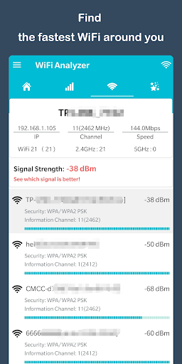 Screenshot WiFi Analyzer - WiFi Test