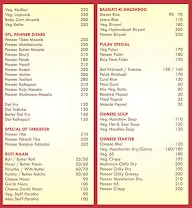 Shree Vegis Family Restaurant menu 2