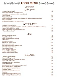 Bird Valley menu 5