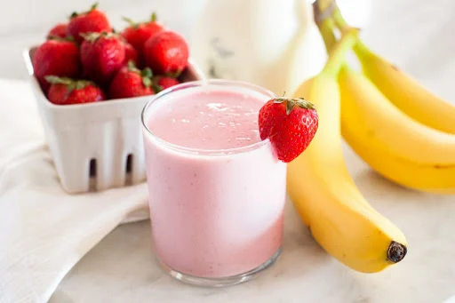 Strawberry Banana Milkshake