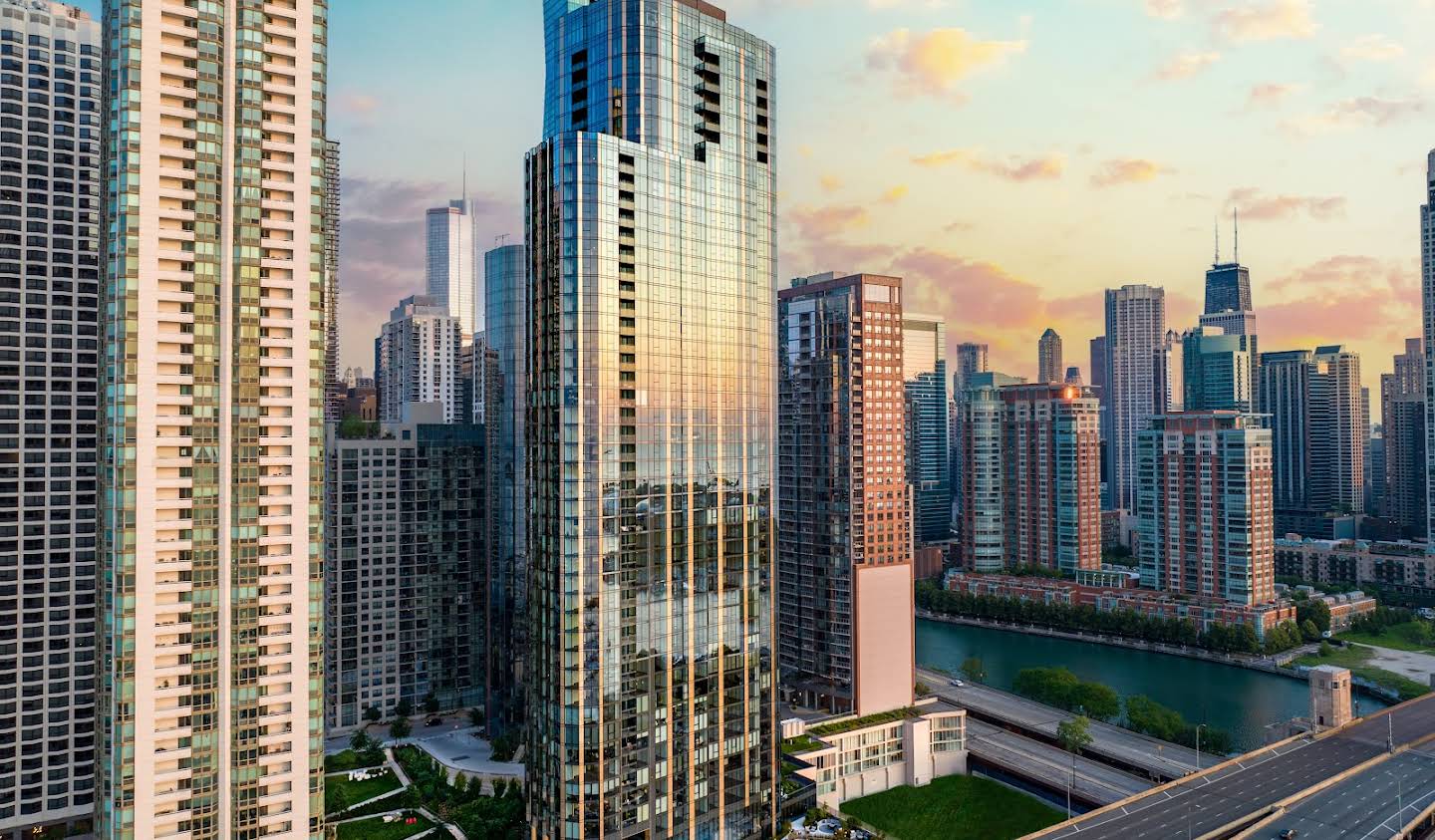 Appartement avec terrasse et piscine Chicago