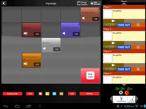 Cartwall Soundboard Tablet Pro