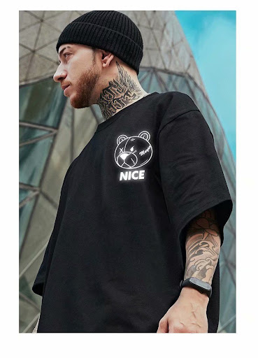 Big xx smiley face black