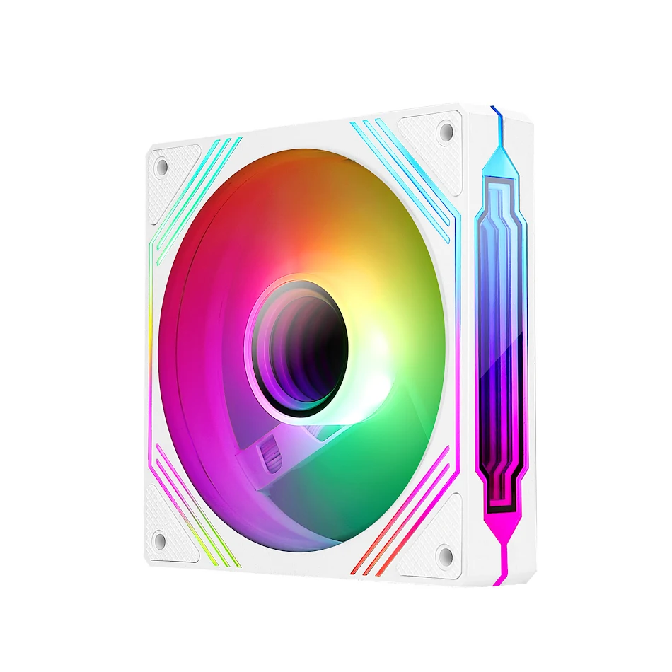 ARGB Shengguang Synchrone Chassis Fan Aanpasbare verlichting Stille werking Verbeterde luchtstroom Perfect voor je PC.