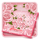 Herunterladen Beautiful Rose Water Drop Keyboard Installieren Sie Neueste APK Downloader