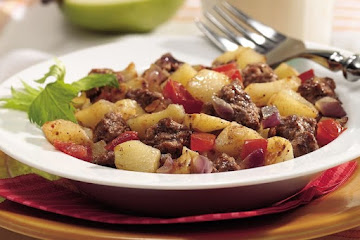 Hamburger Hash Skillet Supper