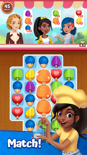 Screenshot My Gelato: Match 3 Puzzle Game