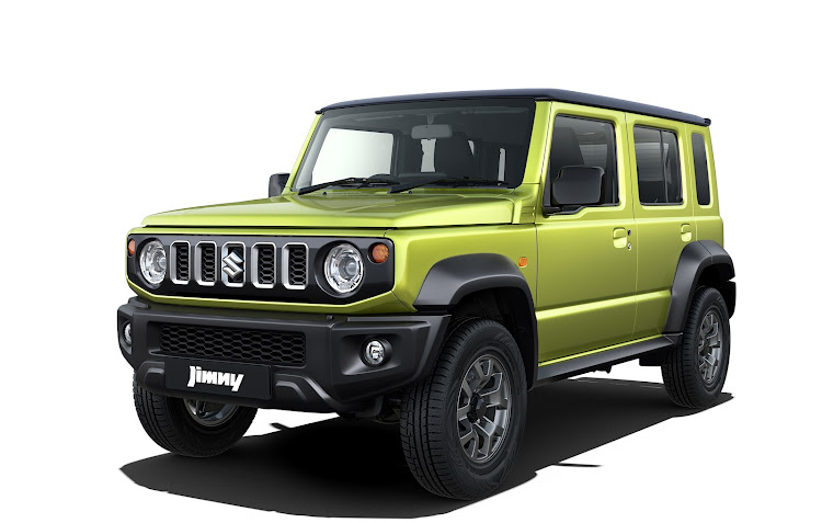 Cute Jimny gains five-door practicality.