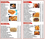 Moose Wala Chinese Food Cafe menu 1