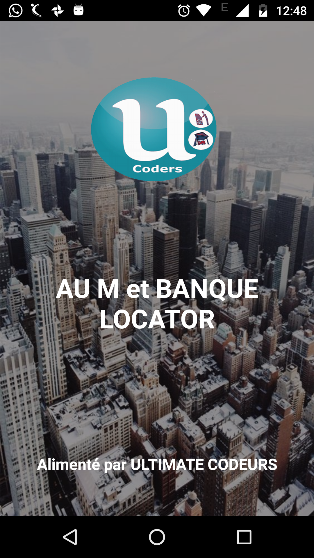 Android application ATM Finder, ATM Locator screenshort