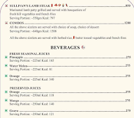 The Pavilion menu 3