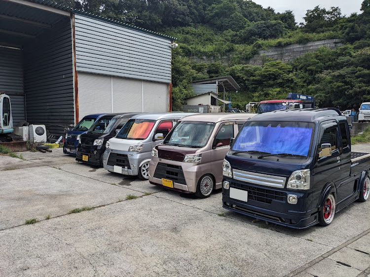 ハイゼットカーゴの甘党✺一家・お盆休み・プチオフ会・台風接近に関するカスタム事例の投稿画像8枚目