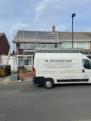 H  McGuigan Roofing Contractor Logo