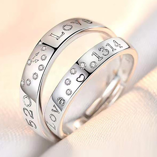 Title 6, Rings Opening Wedding Simulation Diamond Ring C...