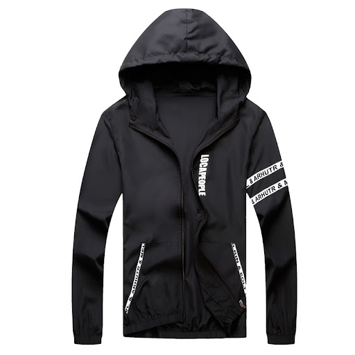 Title 2, Mens Sports Jacket and Sunscreen. Stay protect...