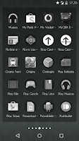 Transparent Black - CM13 Theme Screenshot