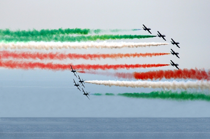 LE FRECCE E IL TRICOLORE di misantrope