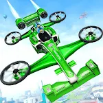 Cover Image of Download Flying Formula Car Games 2020: Drone Shooting Game 1.2 APK