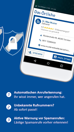 Screenshot Das Örtliche Telephone Book