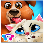 Cover Image of ดาวน์โหลด Kitty & Puppy: Love Story 1.0.5 APK