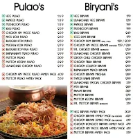 Vindu Bhojanam Restaurant menu 4