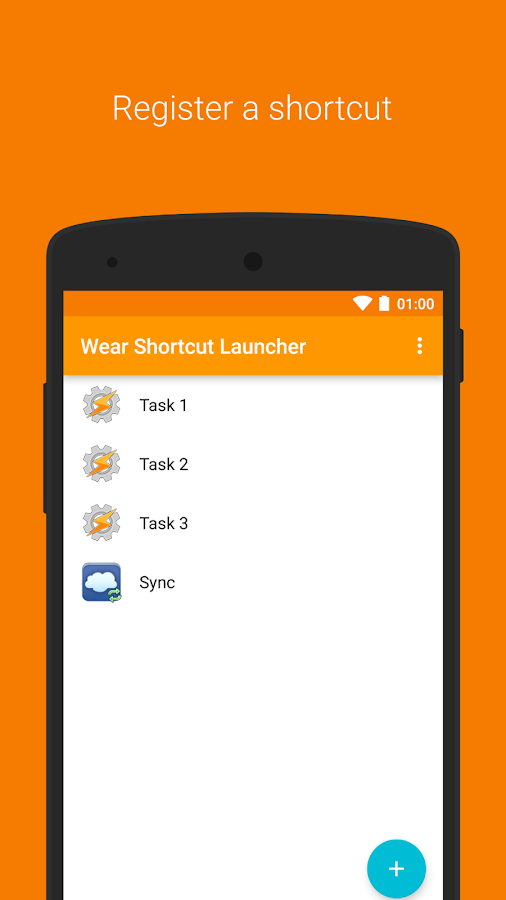 Wear Shortcut Launcher Screen 3