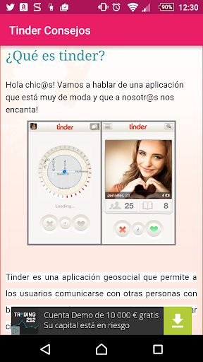 Consejos para Tinder