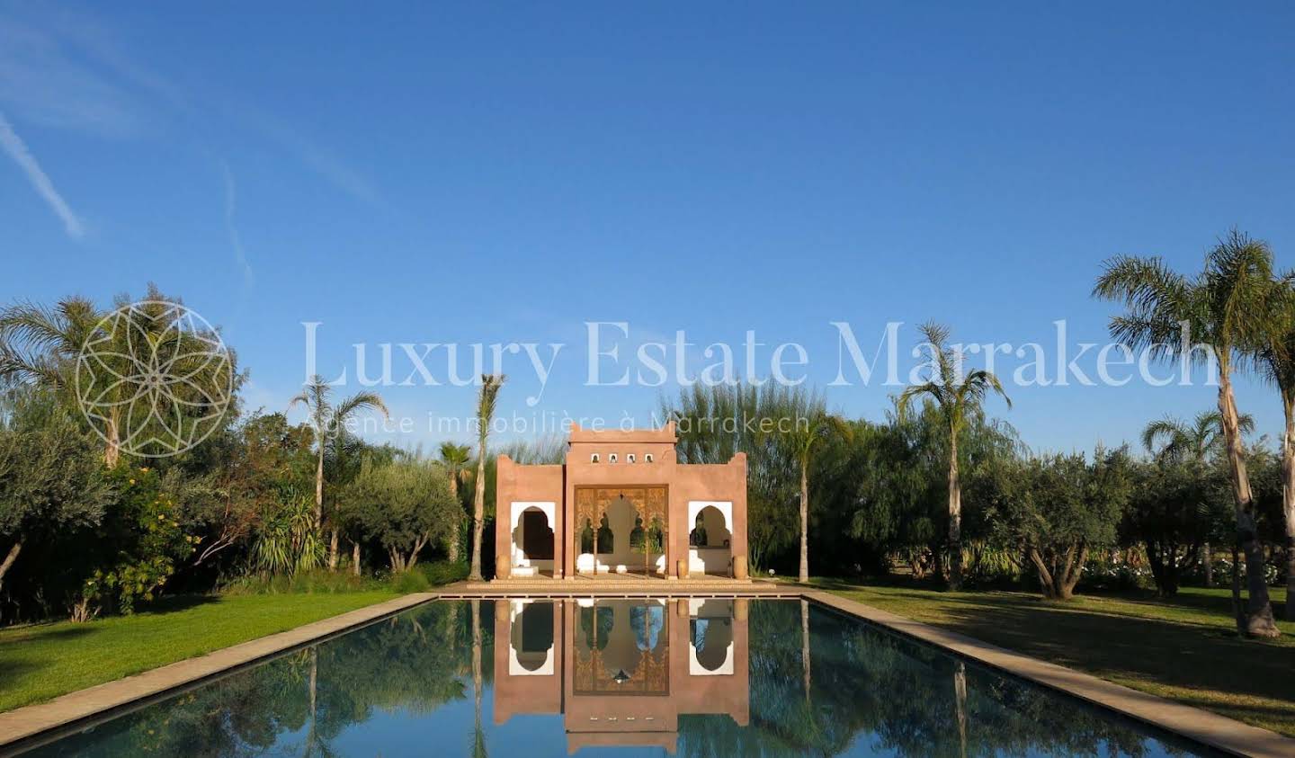 Propriété avec piscine et jardin Marrakech