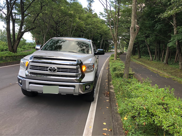 タンドラのドライブ・ＵＳトヨタ・お盆休み・タンドラ1794・みんなでつくろうホイール図鑑に関するカスタム事例の投稿画像1枚目