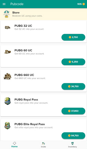 Pubcode - Earn UC & Royal Pass