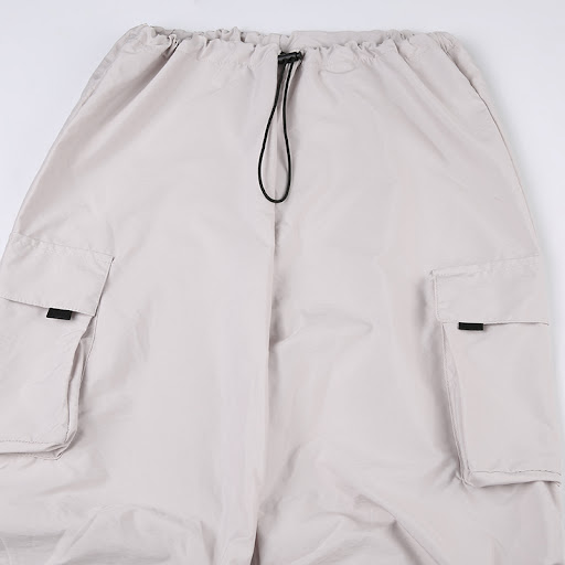 Title 1, Street Loose Pocket Wide Leg Ladies Pants. Comf...