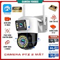 Camera Wifi Yoosee 2 Ống Kính 4.0Mp | 1 Ống Kính Ys - 2031 3.0Mp, Quay Đêm Có Màu, Xoay Theo Chuyển Động, Đàm Thoại