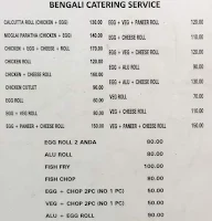 Bhima Calcutta Roll menu 3