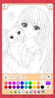 Manga Coloring Book Screenshot