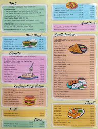 Harish Bakers menu 2