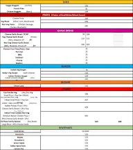 K2 Pizza menu 1