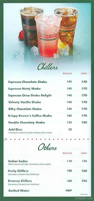 Krispy Kreme menu 6