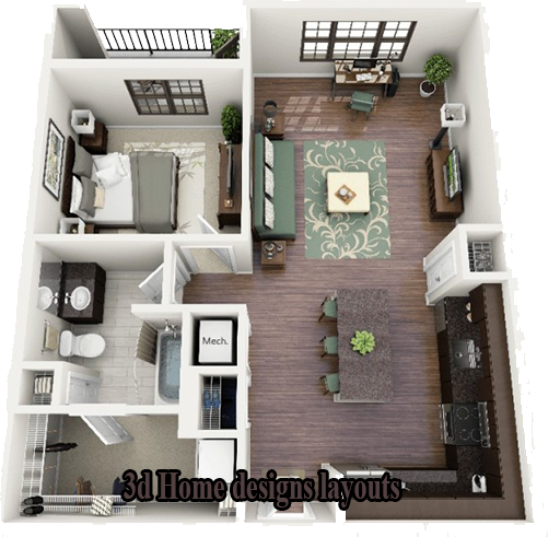 3D Home Designs Layouts icon