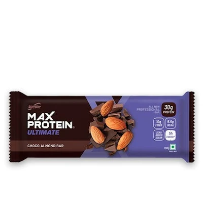 RITE BITE RiteBite Max Protein Ultimate Choco Almond Bars - 10 gm