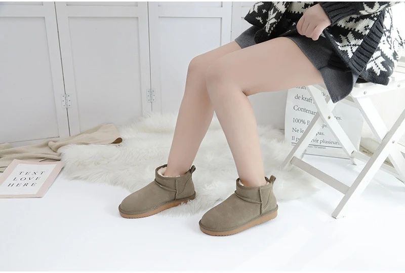 Title 29, Bottes de neige femme en velours thermique anti...