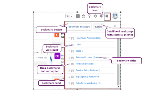 Salesforce Bookmark Manager