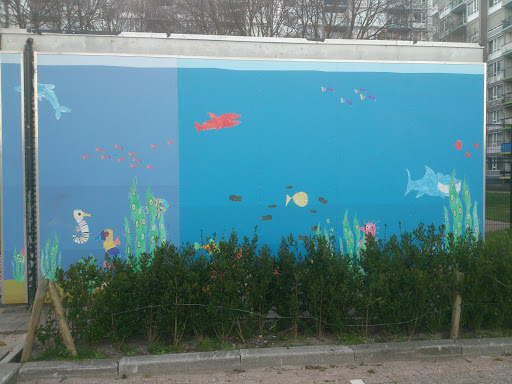 Aquarium Mural