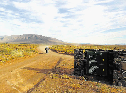 The dusty roads of the Karoo. File photo.