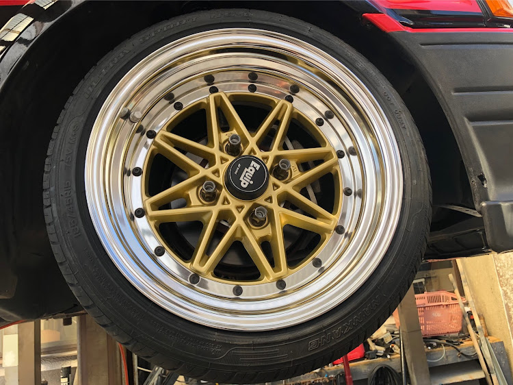 カローラレビンのみんなでつくろうホイール図鑑・ハチロク・work Equipe・ナンカンNS-2・ノーマルボディに関するカスタム事例の投稿画像2枚目